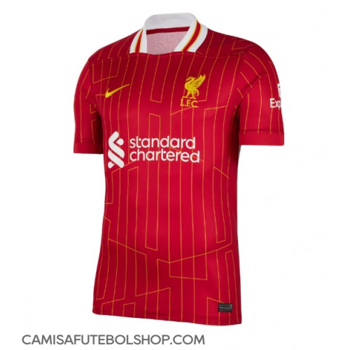 Camisa de time de futebol Liverpool Replicas 1º Equipamento 2024-25 Manga Curta